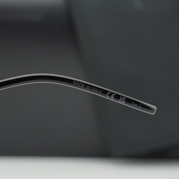 Saint Laurent SL309M 002 Aviator Sunglasses - Silver\\Grey main image 3